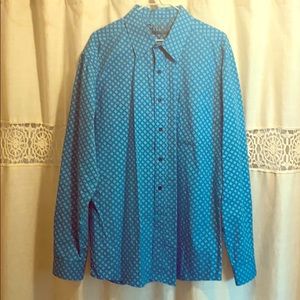 Cinch Button Down Long Sleeve